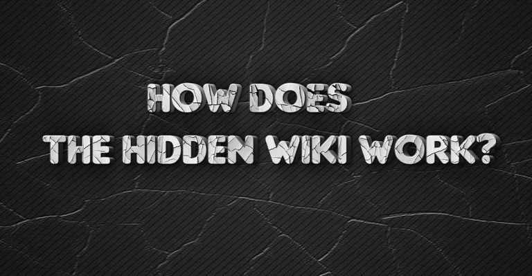 how does the hidden wiki work